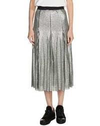 Maje Sequin Midi Skirt