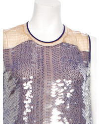 Reed Krakoff Sequin Python Chainmail Top W Tags