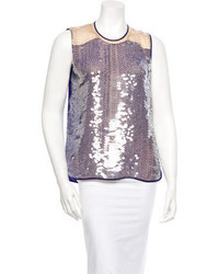 Reed Krakoff Sequin Python Chainmail Top W Tags