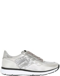 Hogan 30mm H254 Leather Sneakers W Sequins
