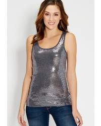 Maurices Colored Mini Sequin Tank