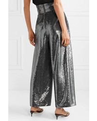 Marc Jacobs Sequined Tulle Wide Leg Pants