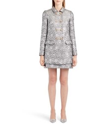 Dolce & Gabbana Dolcegabbana Metallic Jacquard Shift Dress