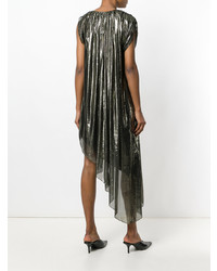 Lanvin Metallic Asymmetric Dress