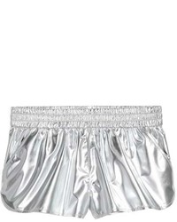 H&M Shimmering Metallic Shorts
