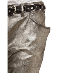 Isabel Marant Leather Crystal Pants