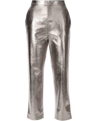 MSGM Metallic Trousers