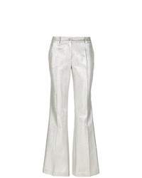 P.A.R.O.S.H. Textured Stitch Slim Fit Trousers