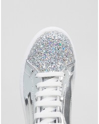 Asos Dazzle Lace Up Sneakers