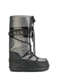 Silver Snow Boots