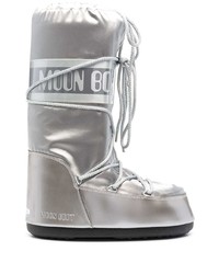 Silver Snow Boots