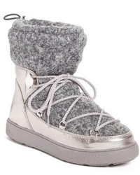 Moncler Ynnaf Boiled Wool Lined Snow Boot