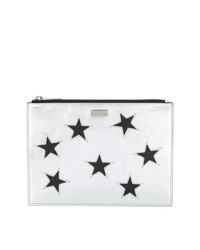 Silver Star Print Clutches for Women | Lookastic