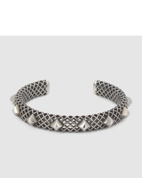Gucci Cuff Bracelet In Silver With Studs