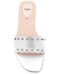Fendi Studded Flat Sandals