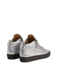 Giuseppe Zanotti Kriss Kaleido Metallic Effect Sneakers