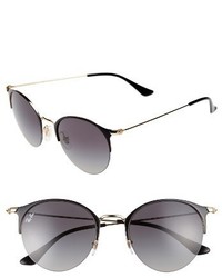 Ray-Ban 50mm Round Clubmaster Sunglasses