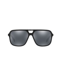 Dolce & Gabbana 57mm Navigator Sunglasses