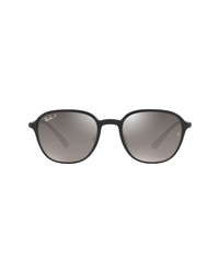 Ray-Ban 59mm Polarized Sunglasses In Blackgrey Mirrored Grey At Nordstrom