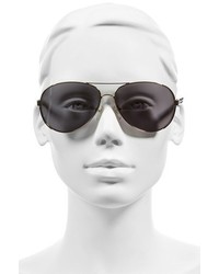 Marc Jacobs 60mm Oversize Aviator Sunglasses Gold