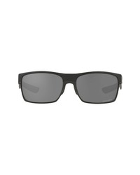 Oakley 60mm Prizm Rectangular Sunglasses In Matte Blackprizm Black At Nordstrom