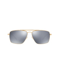 Versace 61mm Polarized Navigator Sunglasses