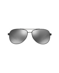 Prada Sport 62mm Mirrored Aviator Sunglasses