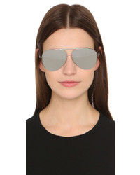 Victoria Beckham Classic Victoria Aviator Sunglasses