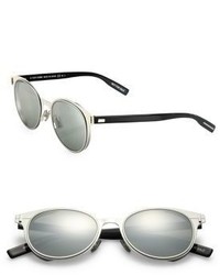 Christian Dior Dior Homme 52mm Round Sunglasses