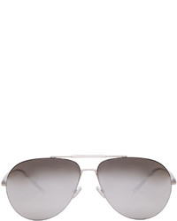 Christian Dior Dior Homme Silver Dior 0195s Aviator Sunglasses