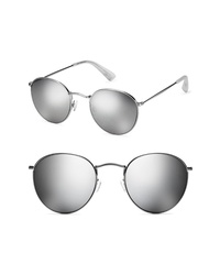 MVMT Icon 50mm Polarized Wire Sunglasses