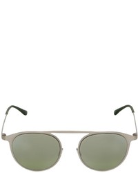Italia Independent Rounded Lightweight Metal Sunglasses
