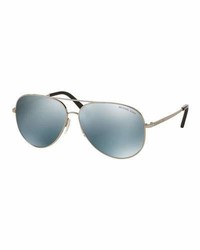 Michael Kors Michl Kors Mirrored Aviator Sunglasses Silvertone
