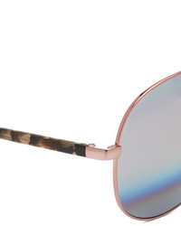 Matthew Williamson Mirrored Aviator Sunglasses