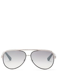 Jimmy Choo Mirrored Aviator Sunglasses 59mm