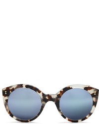 Illesteva Mirrored Palm Beach Sunglasses 49mm