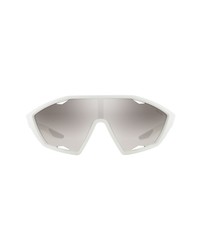 Prada Linea Rossa Mirrored Shield Sunglasses