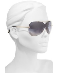 Tom Ford Ondria Gradient Lens Shield Sunglasses