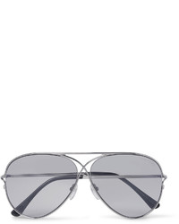Tom Ford Private Collection Aviator Style Silver Tone Photochromic Sunglasses