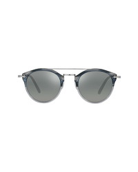 Oliver Peoples Remick Phantos 50mm Round Sunglasses