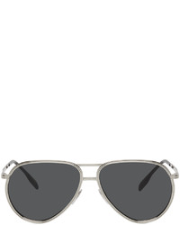 Burberry Silver Aviator Sunglasses