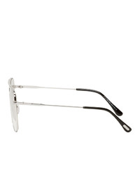 Tom Ford Silver Magnus Sunglasses