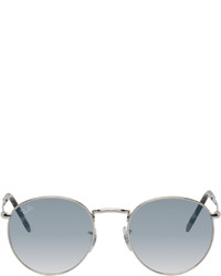 Ray-Ban Silver New Round Sunglasses