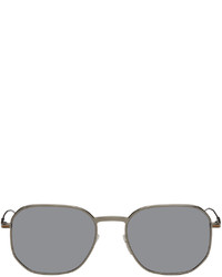 Zegna Silver Panthos Sunglasses
