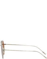 Oliver Peoples Silver Reymont Sunglasses