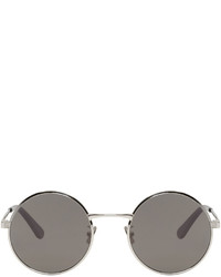 Saint Laurent Silver Sl 136 Zero Sunglasses
