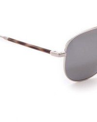 Oliver Peoples West Piedra Silver Sunglasses