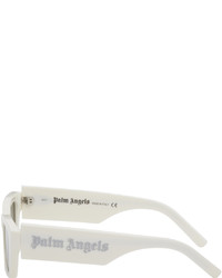 Palm Angels White Palm Sunglasses