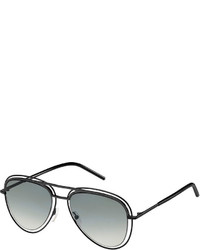Marc Jacobs Wire Rim Aviator Sunglasses