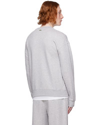 Lacoste Gray Loose Fit Sweatshirt